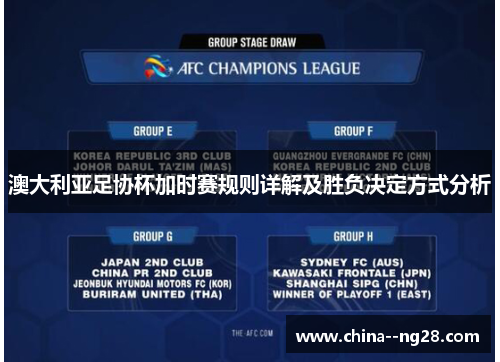 澳大利亚足协杯加时赛规则详解及胜负决定方式分析 澳大利亚足协杯加时赛规则详解及胜负决定方式分析